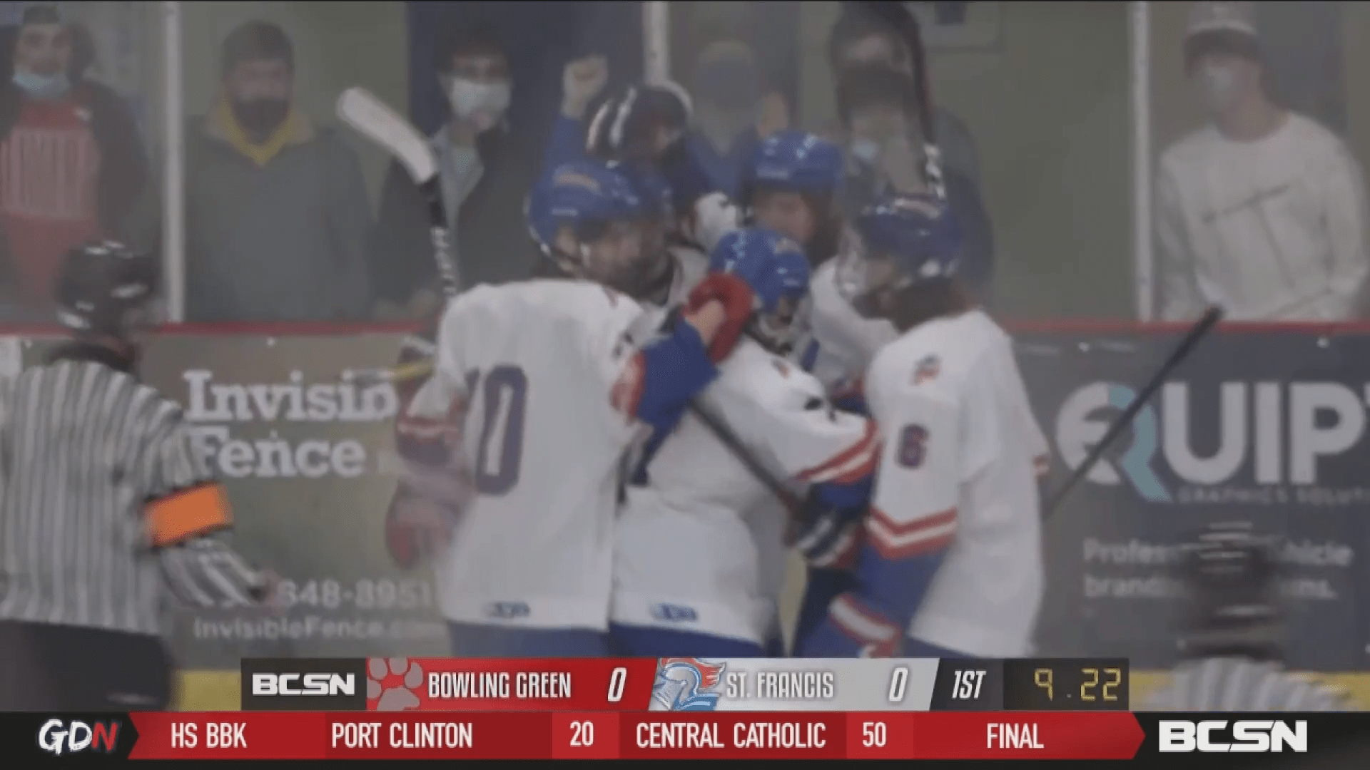 St. Francis Hockey Advances to District Final BCSN