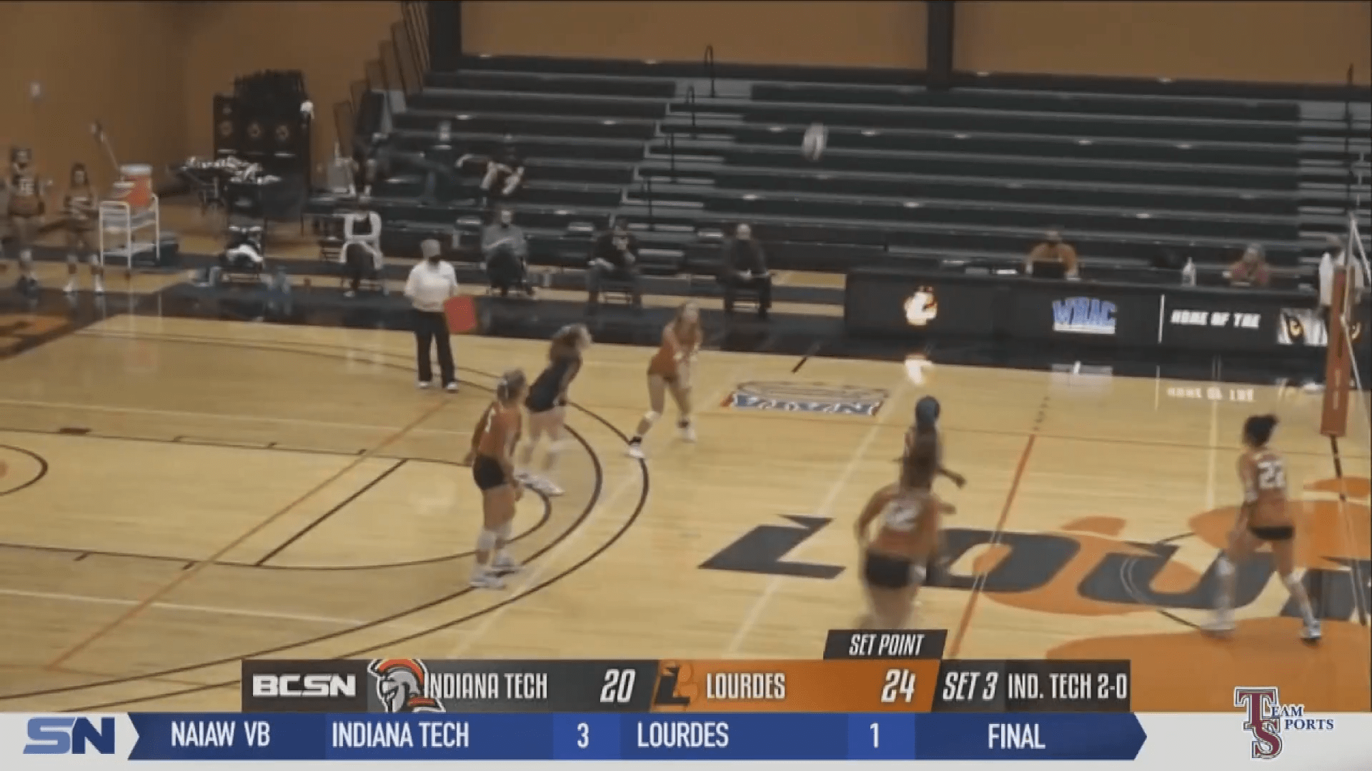 ITech Beats Lourdes Women's VB In 4 Sets BCSN