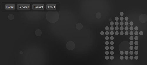 Halftone Navigation Menu With jQuery & CSS3