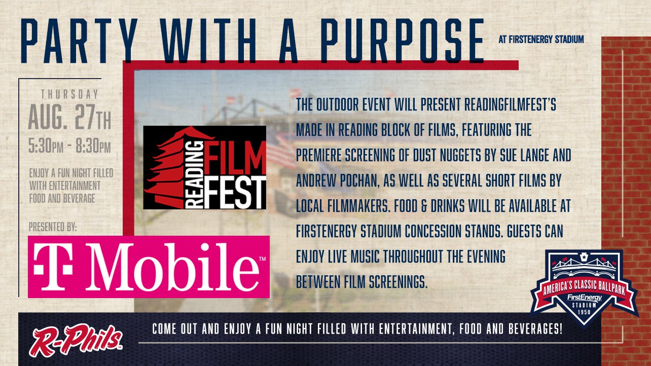 Fightin's Hosting ReadingFilmFEST, to Screen DUST NUGGETS BCTV