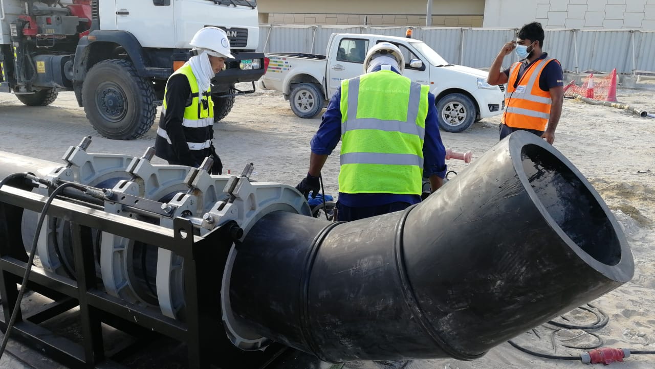 Gallery HDPE Pipe Fitting supplier company in UAE, Saudi Arabia,Oman