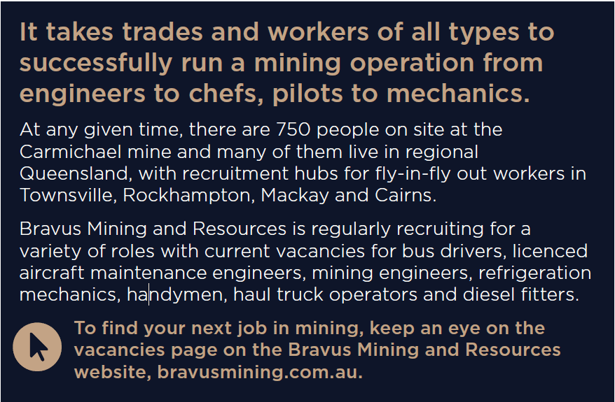 Bravus Mining Coal powered jobs for North Queensland BDmag