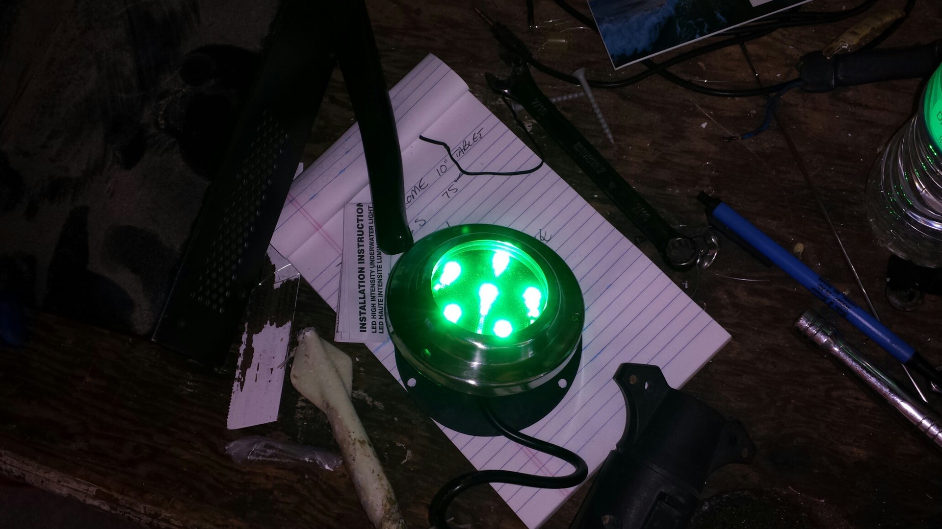 Squid lights install Bloodydecks