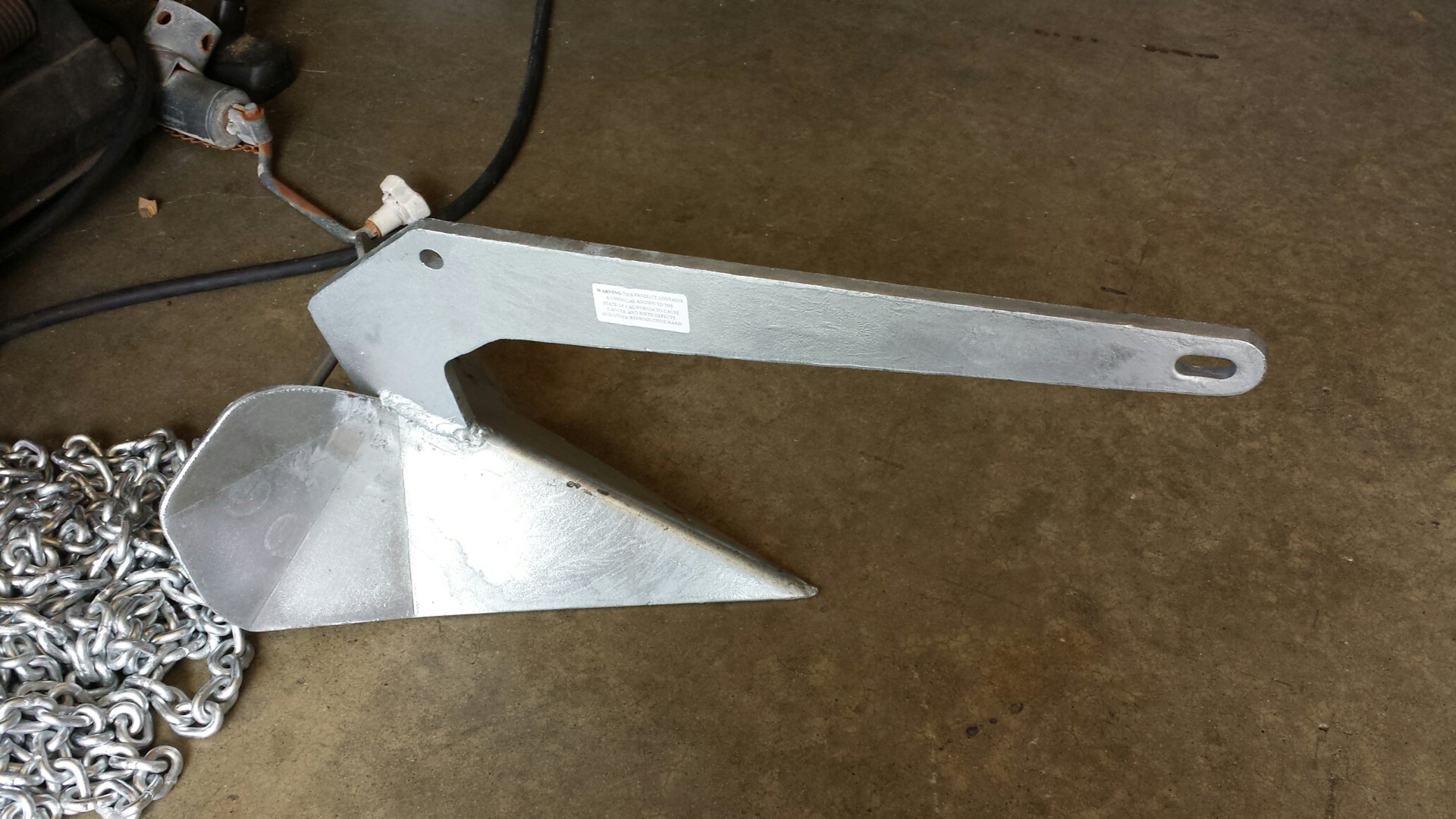 New 22lb Plow anchor Bloodydecks