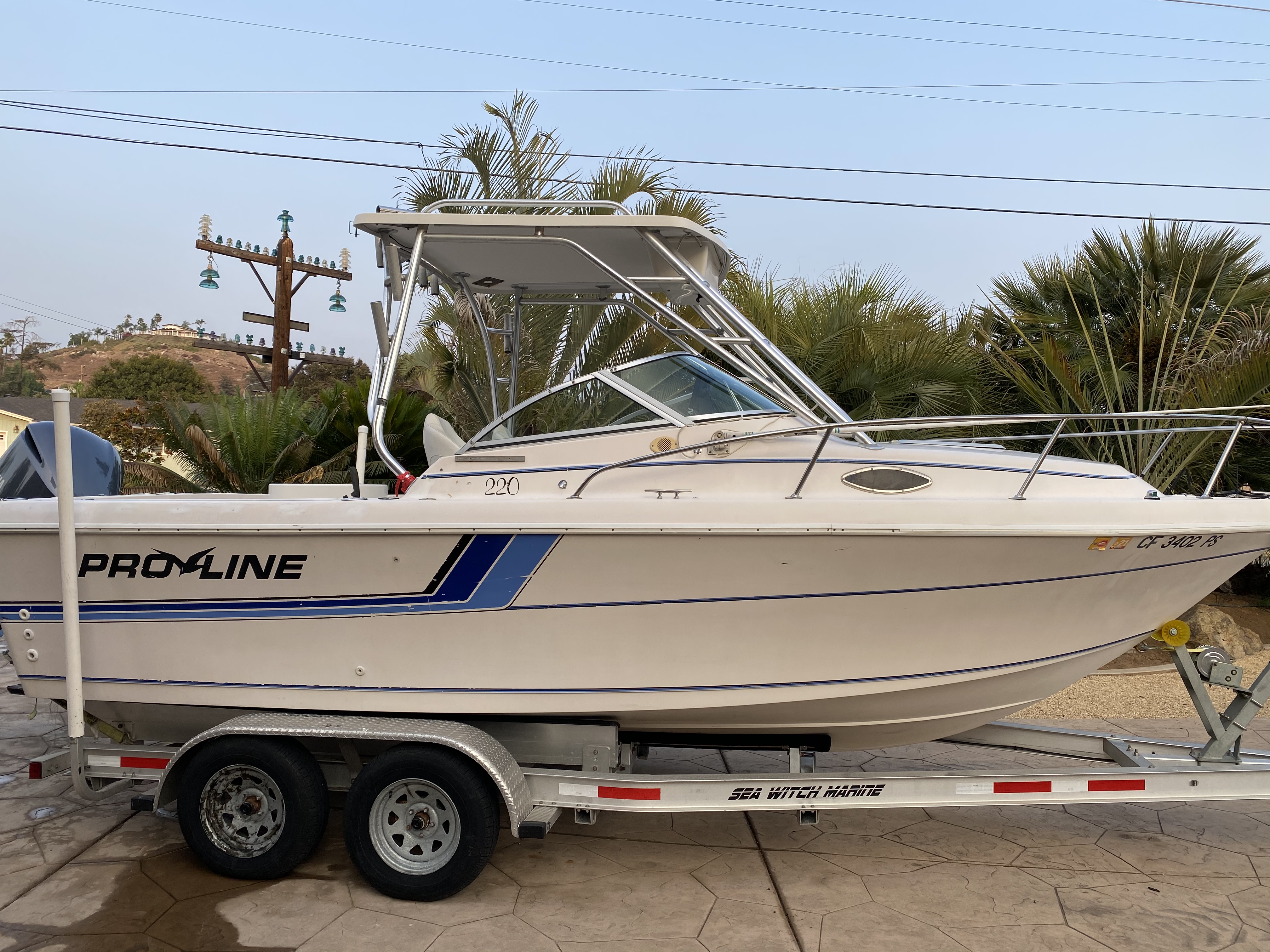 23’ PROLINE *Brand New YAHMAHA 250 Outboard* Bloodydecks