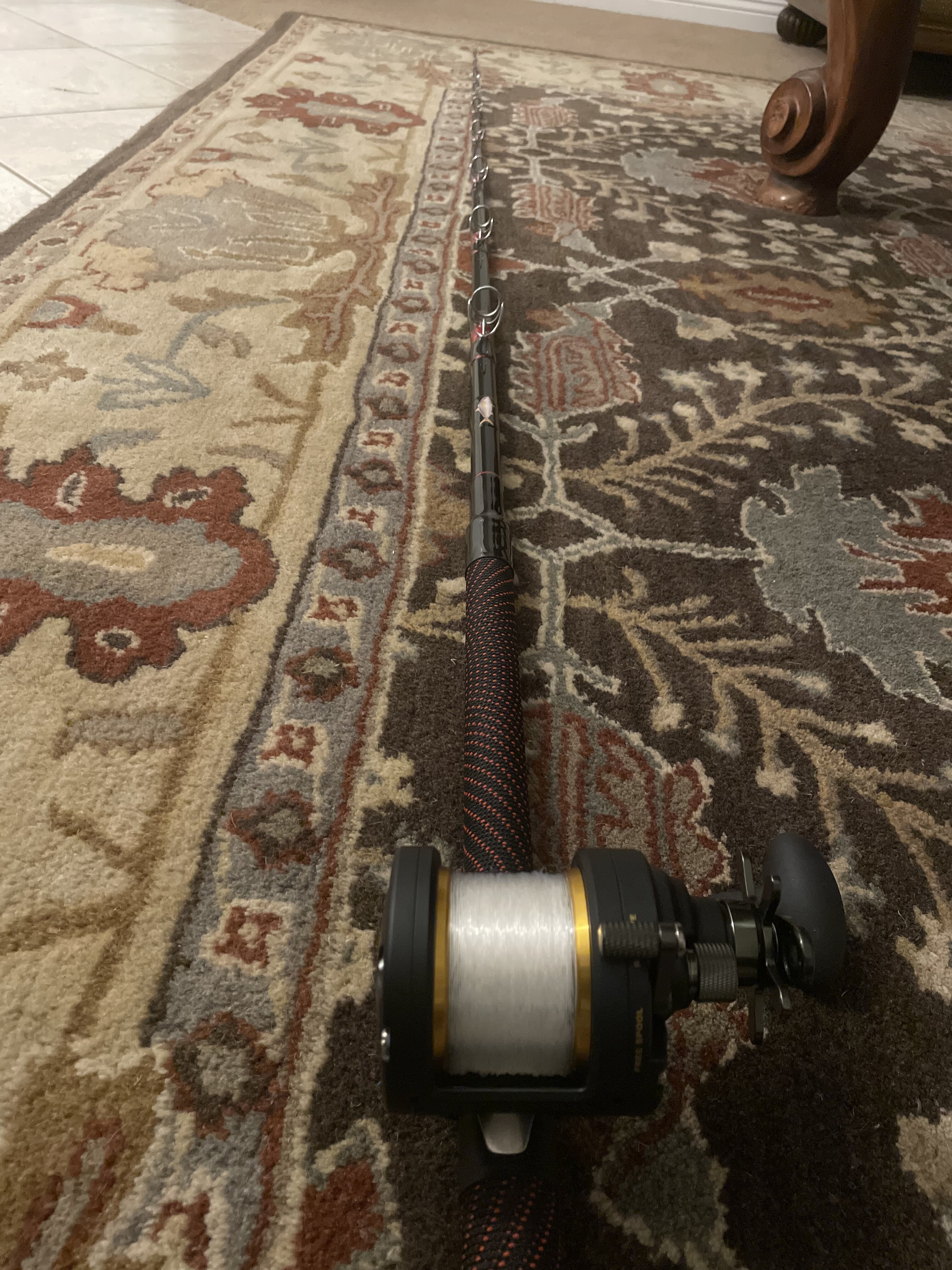 How to get smell off rod Bloodydecks