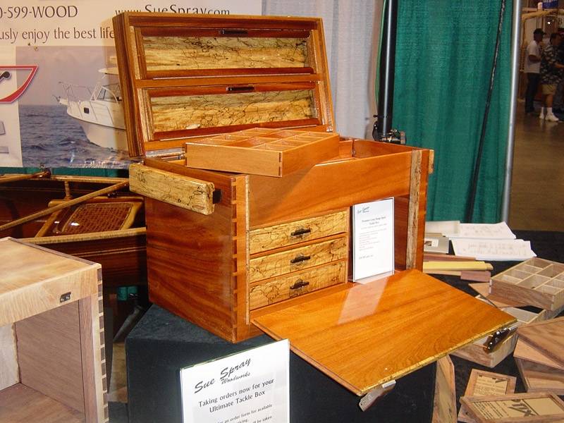 Wood Tackle Box PDF Woodworking