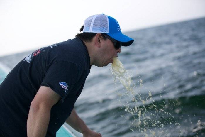 How to avoid getting seasick? Bloodydecks