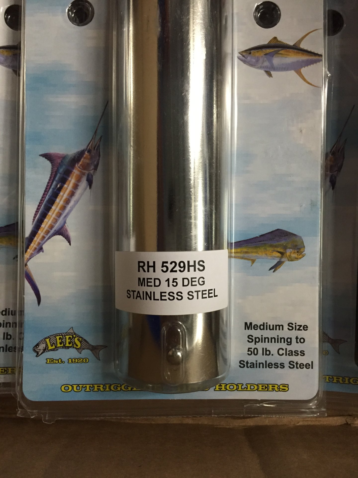 Lees 15 degree rod holders for sale again Bloodydecks