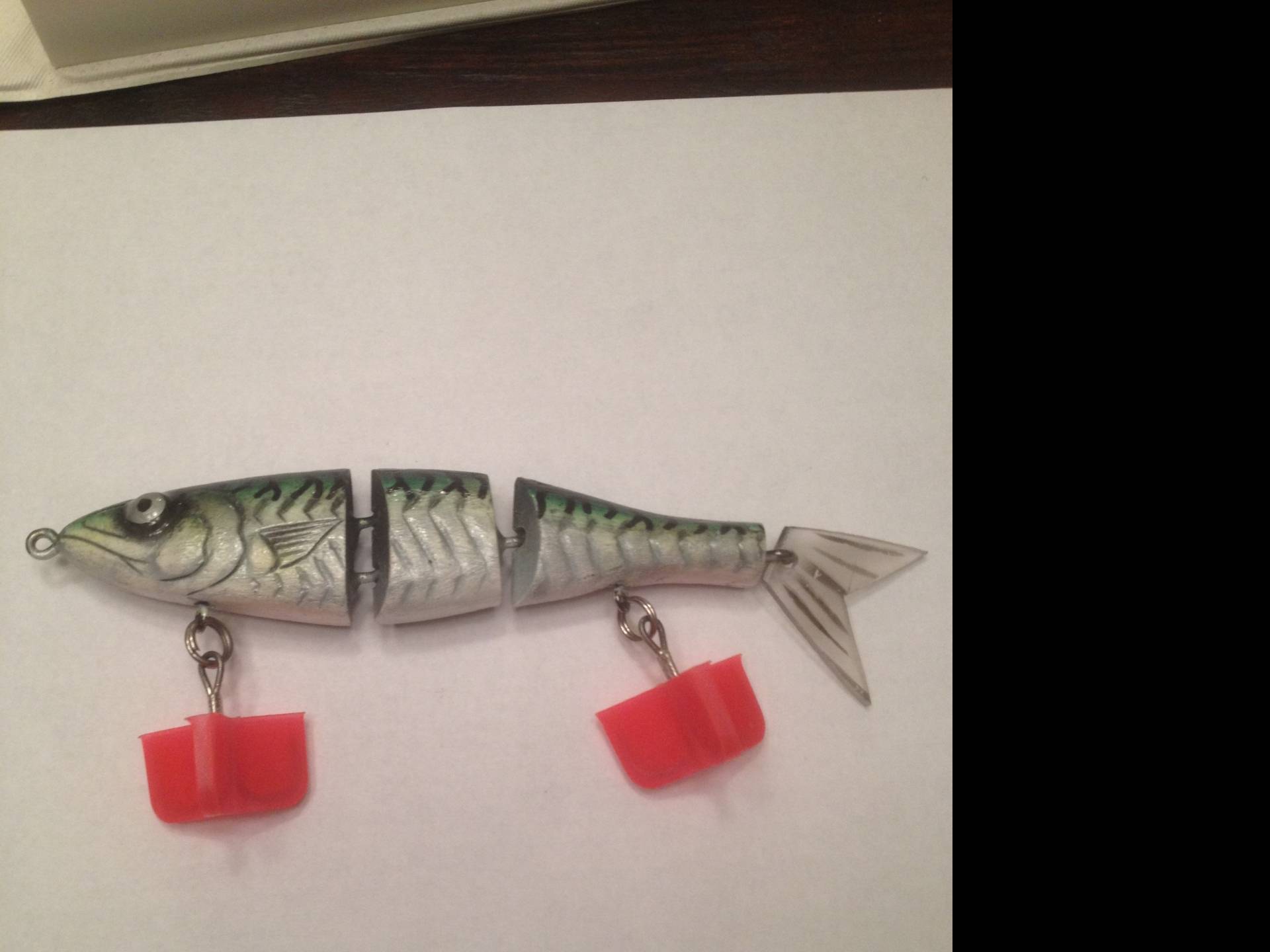 Moreau baits 3 piece mackerel swimbait Bloodydecks