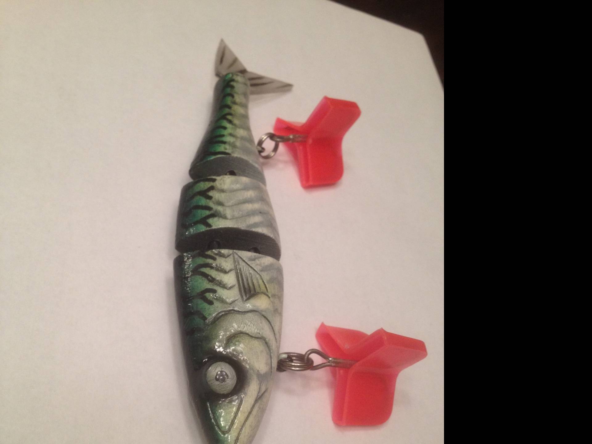 Moreau baits 3 piece mackerel swimbait Bloodydecks