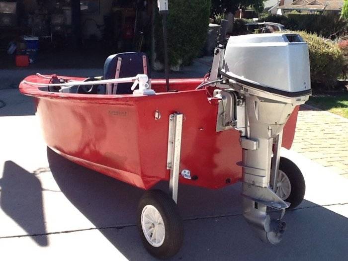 Custom Hawkins 10 skiff Bloodydecks