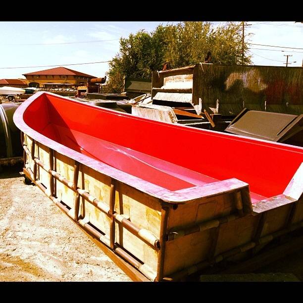Custom Hawkins 10 skiff Bloodydecks