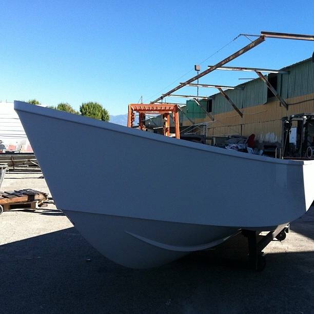 Custom Hawkins 10 skiff Bloodydecks