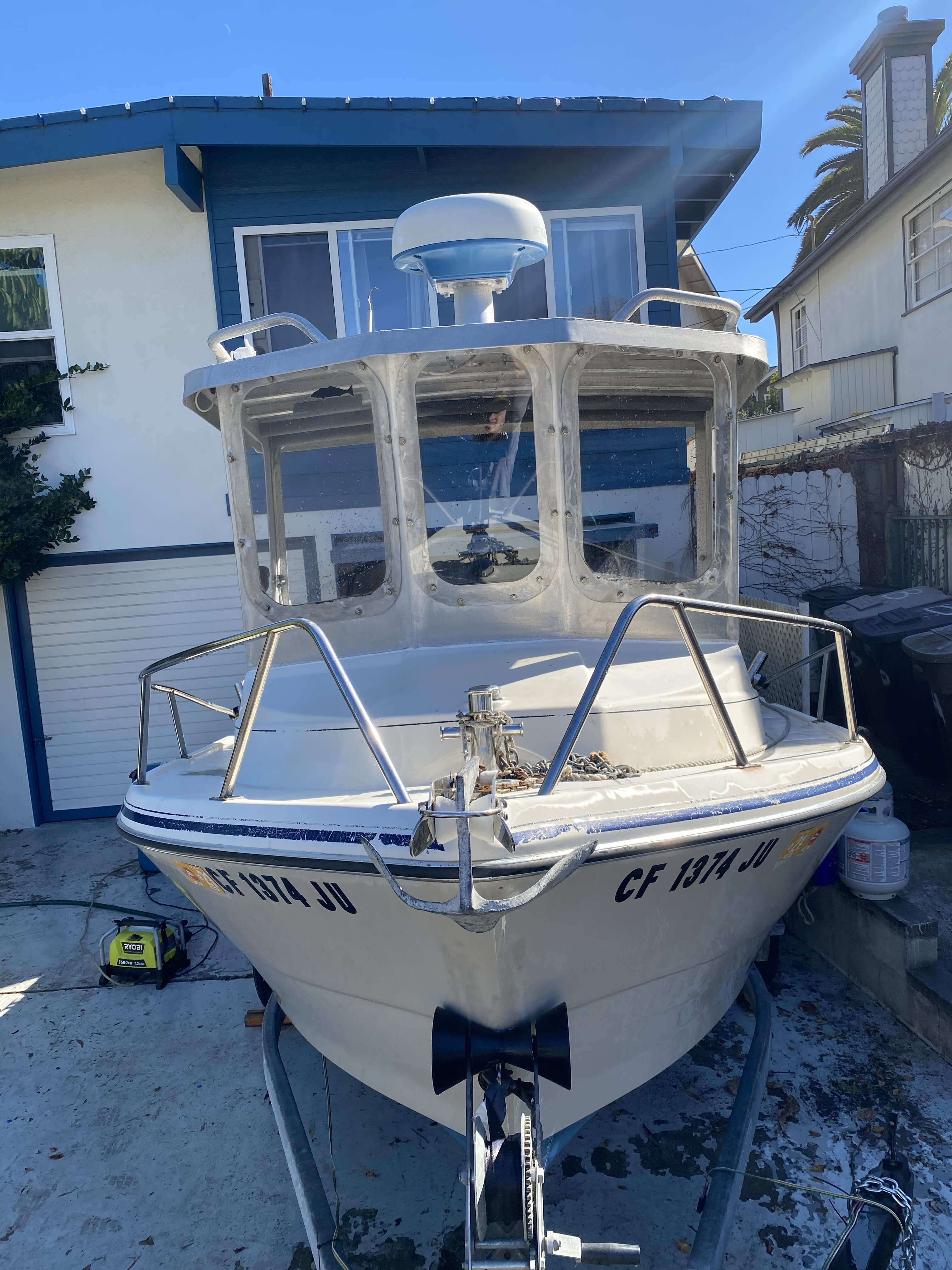 SOLD custom pilothouse Arima sea chaser 17! Bloodydecks