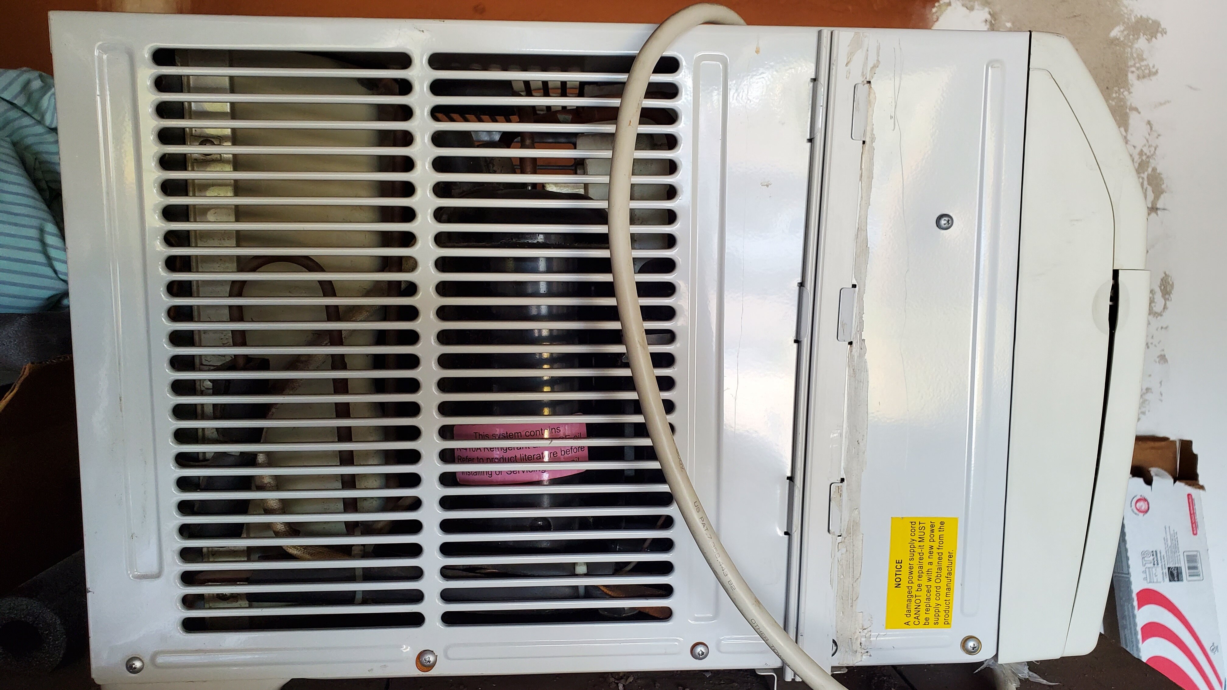 Southern California Sharp AC Wall Unit Bloodydecks