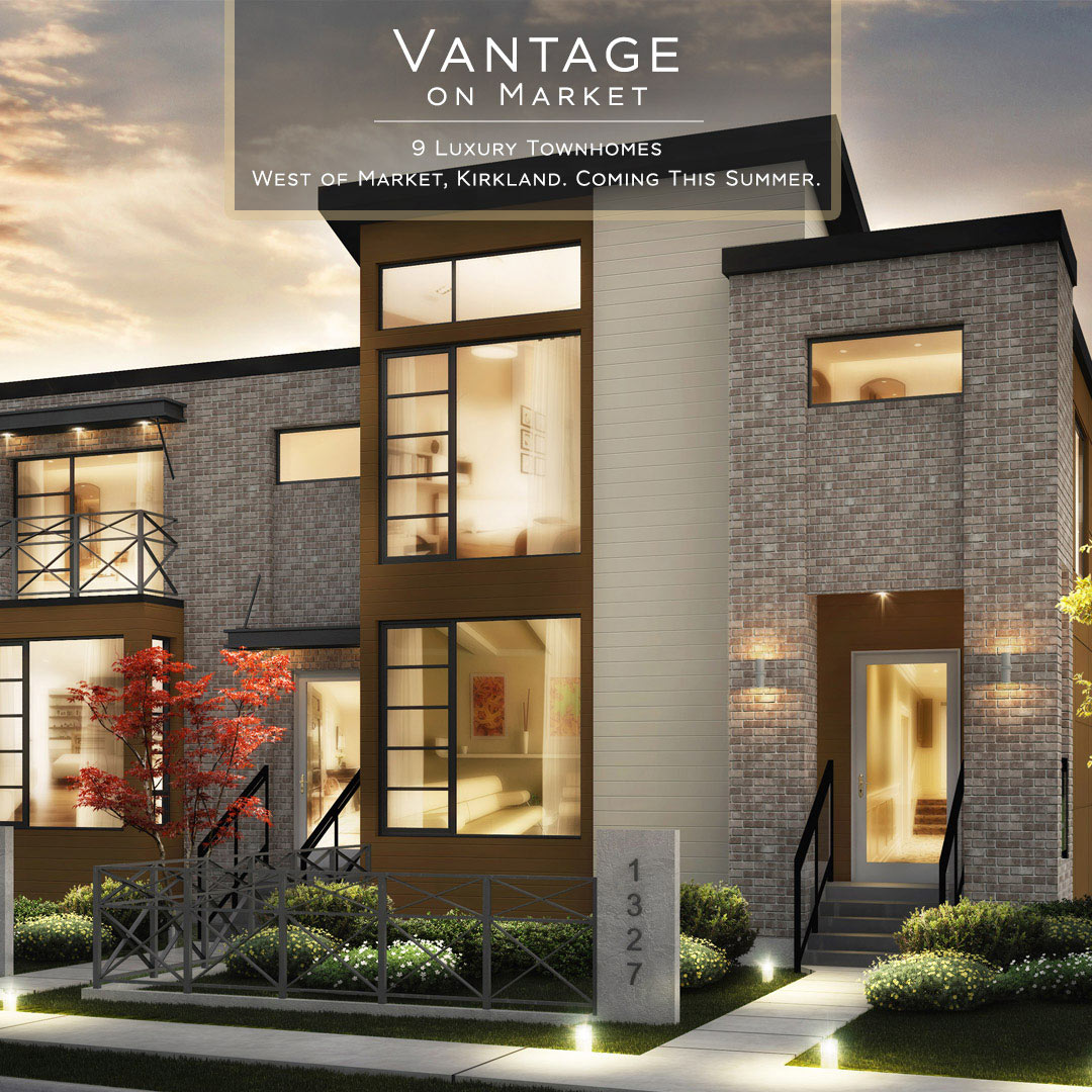 Vantage On Market Townhomes by BDR Fine Homes Luxury Townhomes In