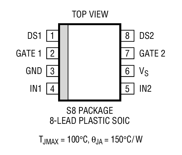 LTC1255 Dual 24V HighSide MOSFET Driver _ BDTIC a Leading