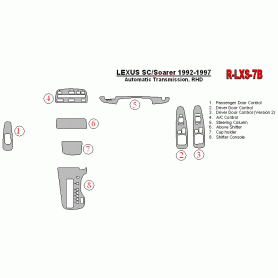RHD Dash Trim Kits for Volkswagen T4 Van