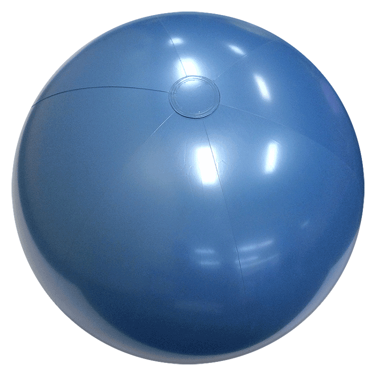Largest Selection of Beach Balls 36Inch Solid Ice Blue Beach Balls