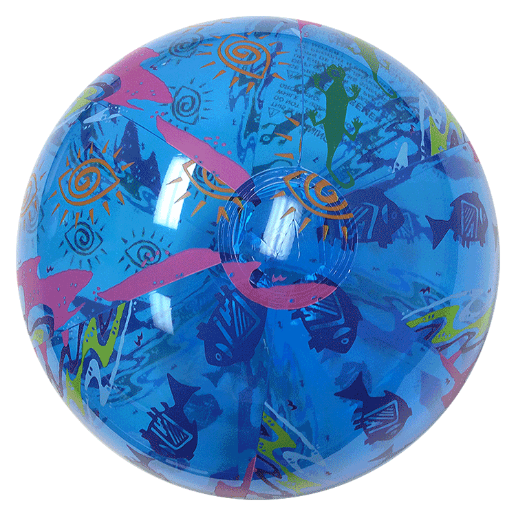 Largest Selection of Beach Balls 20Inch Blue Santa Fe Beach Balls