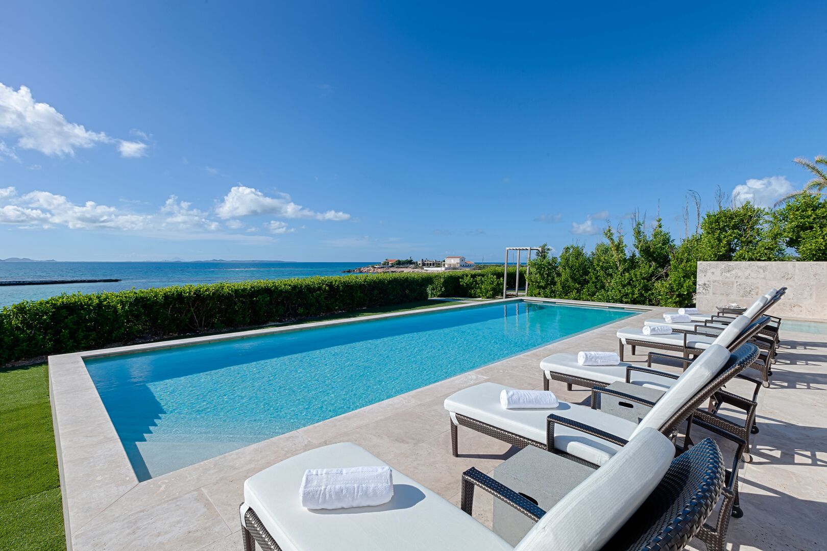 Anguilla villa with pool New larger pool at Beaches Edge EastBeaches Edge