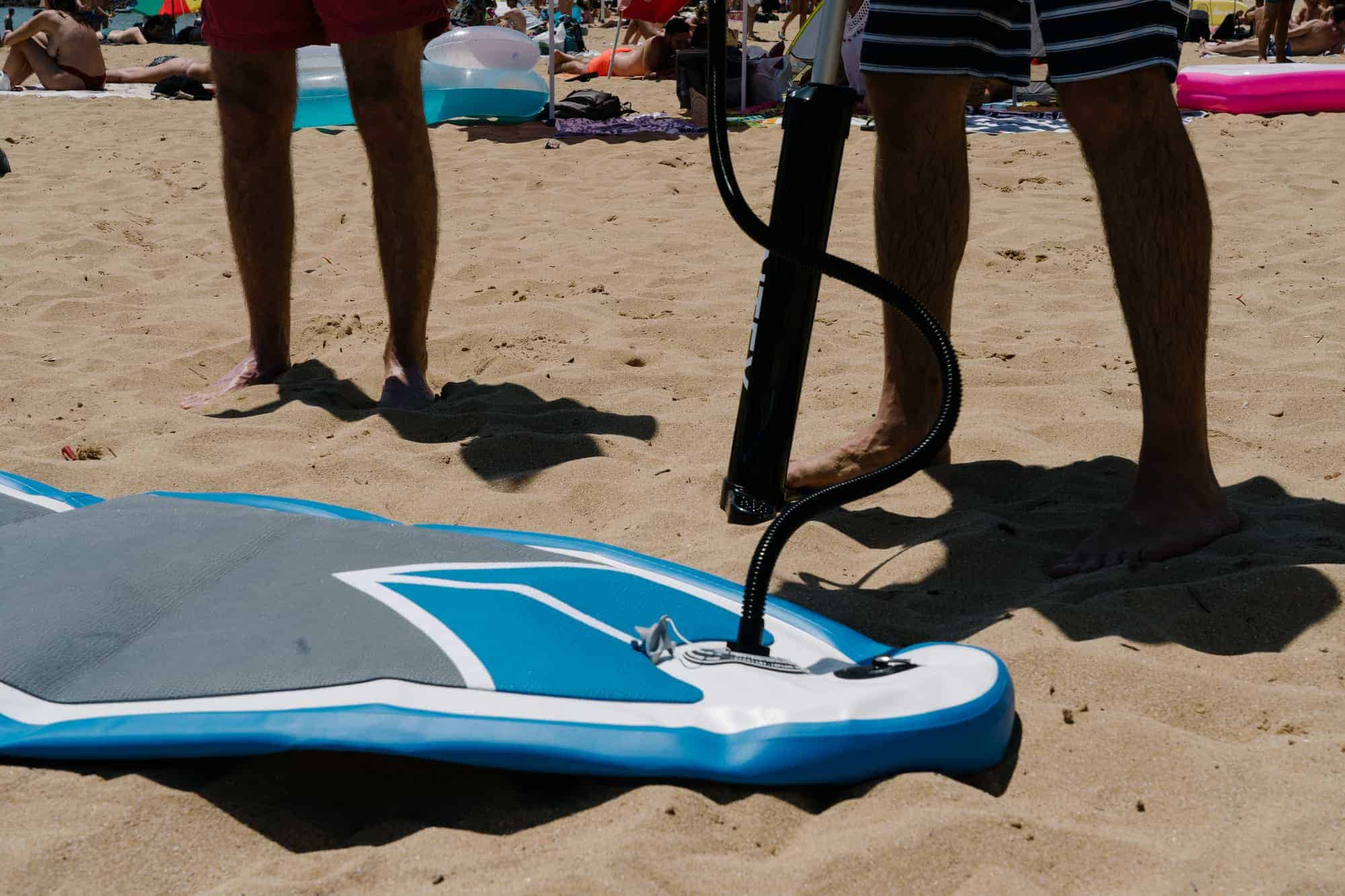 SUP Pump How To Inflate Sup With Electric Pump Be Active Outside