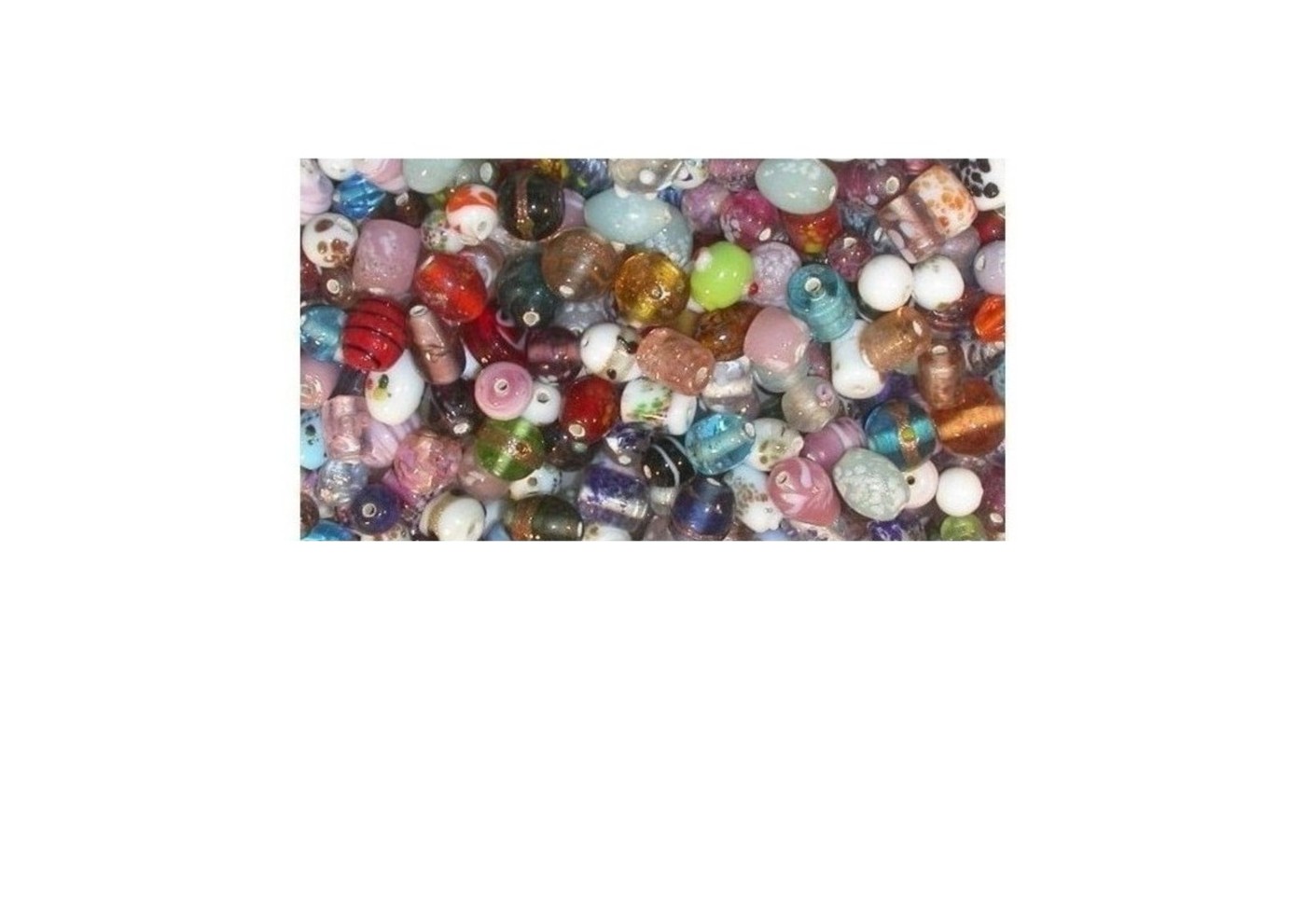 Pattern Glass Bead Mix Bead, Trimming & Craft Co