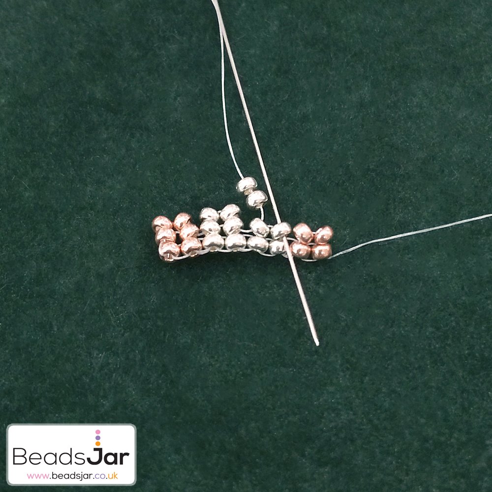 A Guide to Basic Flat Herringbone Stitch