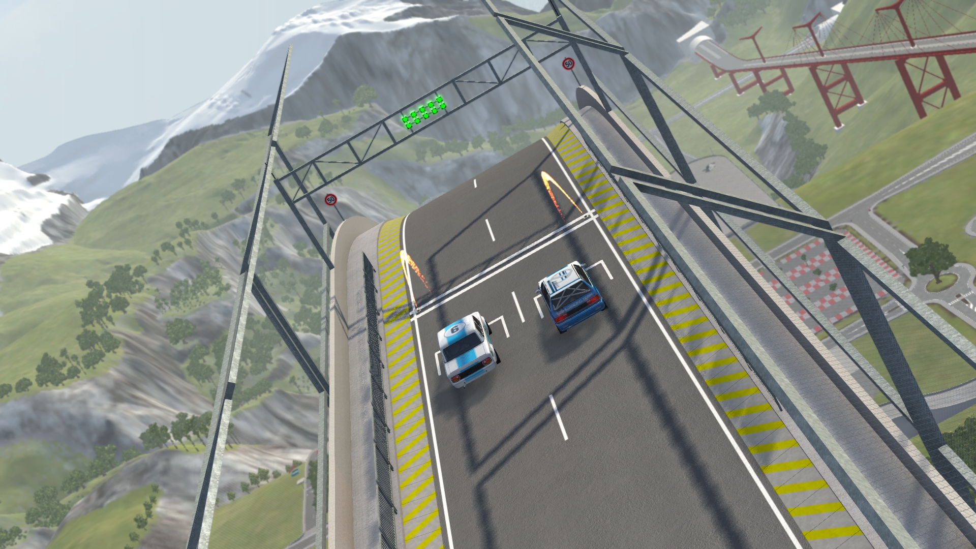 Beta Car Jump Arena BeamNG