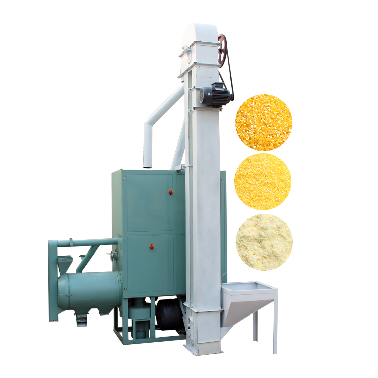 600kg/hour Corn grits maize milling machine price Qing Dao jing Cheng