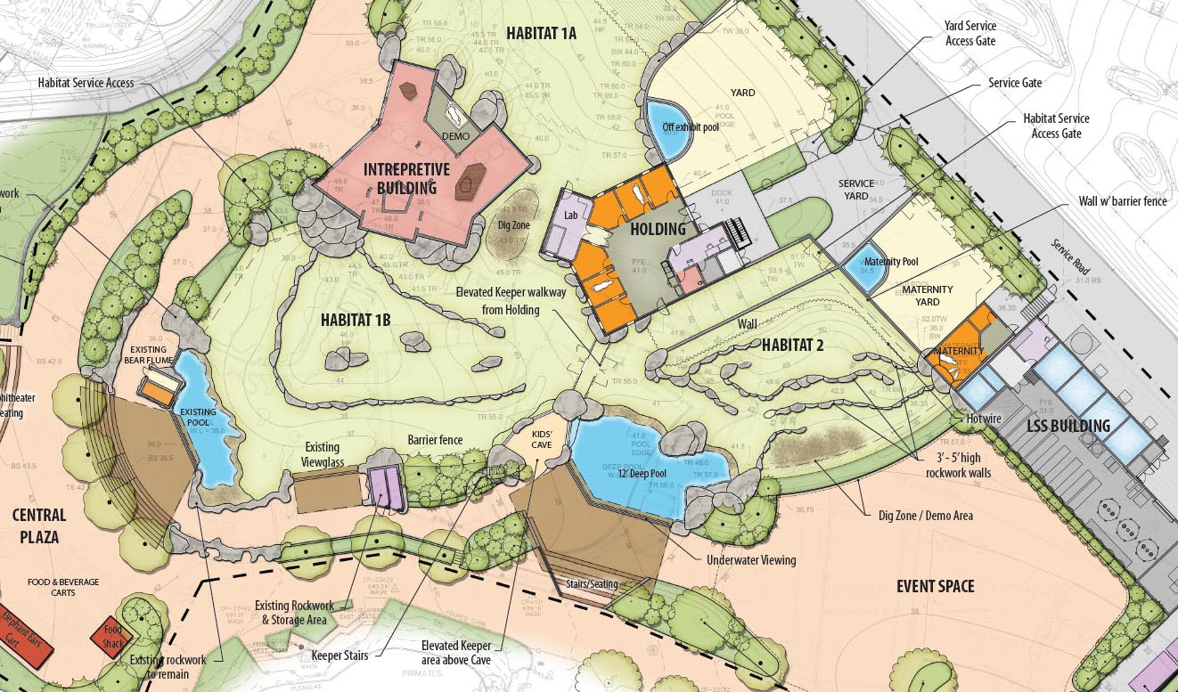 Bears In Oregon Map Captive polar bears Oregon Zoo, USA Bear Conservation