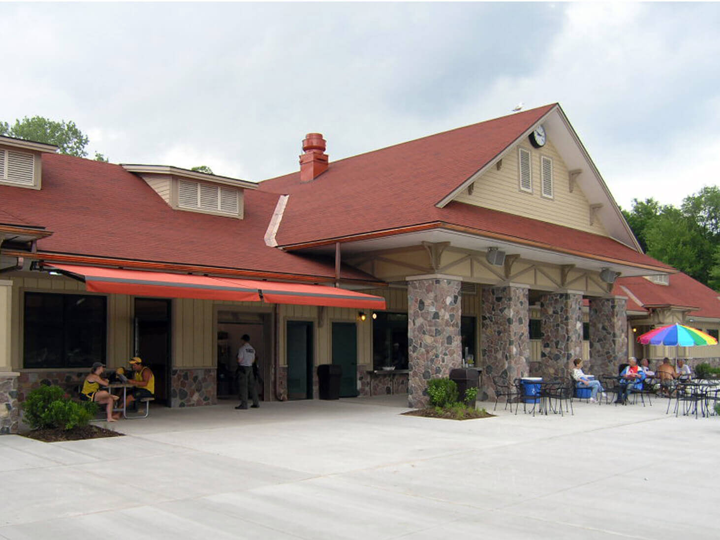 Bathhouse and Concession Building Beardsley Architecture