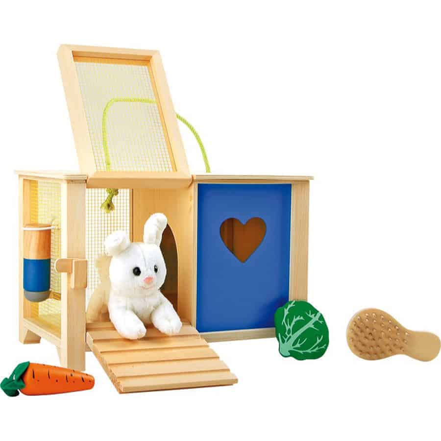 Rabbit Hutch with Rabbit Rabbit Toy Hutch Hutch