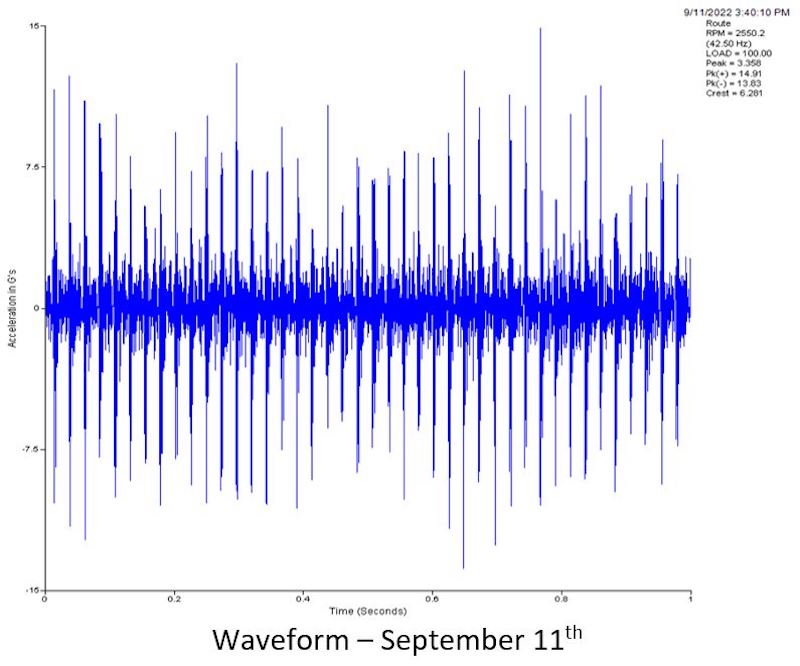 Case Study Diagnosing Bearing Failure w/ LUBExpert Static & Vibration