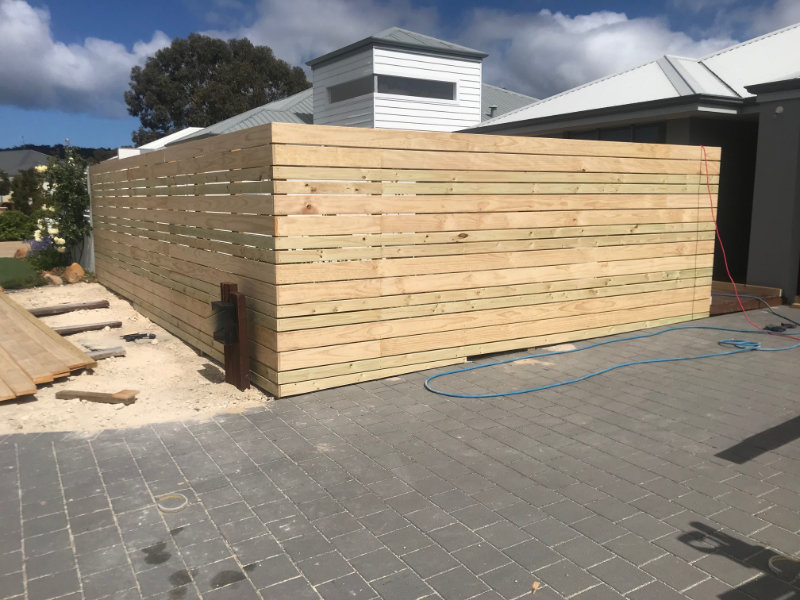 Slatted Fencing & Gate Dunsborough Bears Fencing