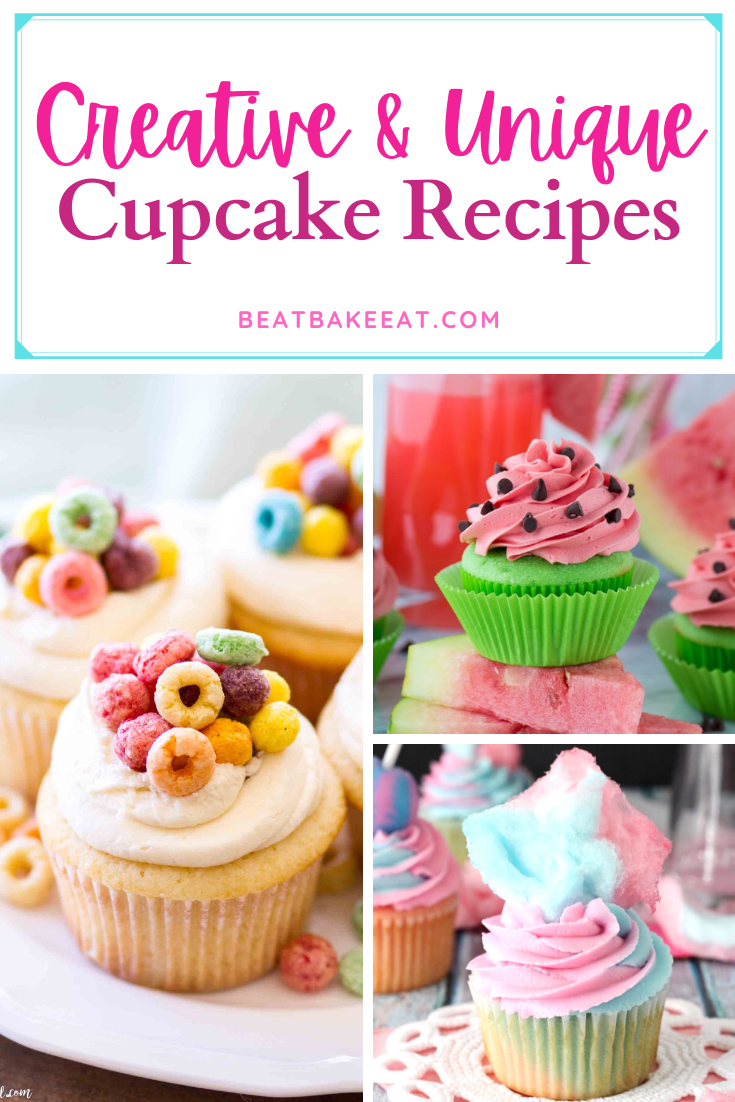 THE MOST Creative & Unique Cupcake Recipes Ever Beat Bake Eat