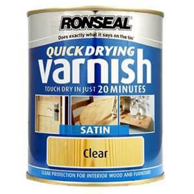 Quick Drying Clear Varnish Satin
