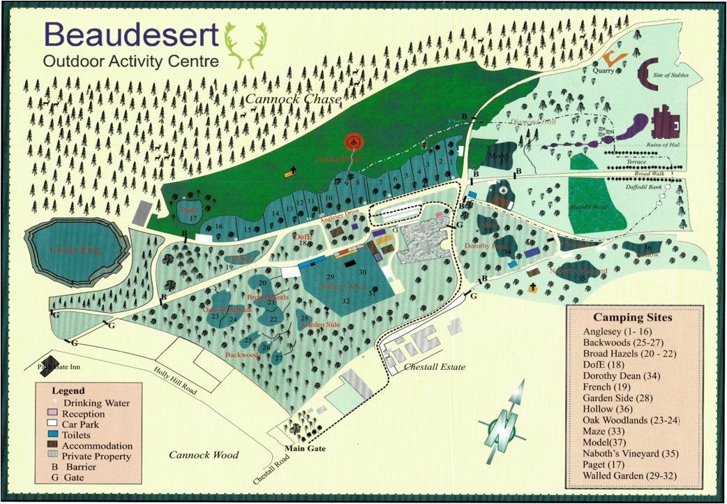 Centre Maps Beaudesert Outdoor Activity Centre