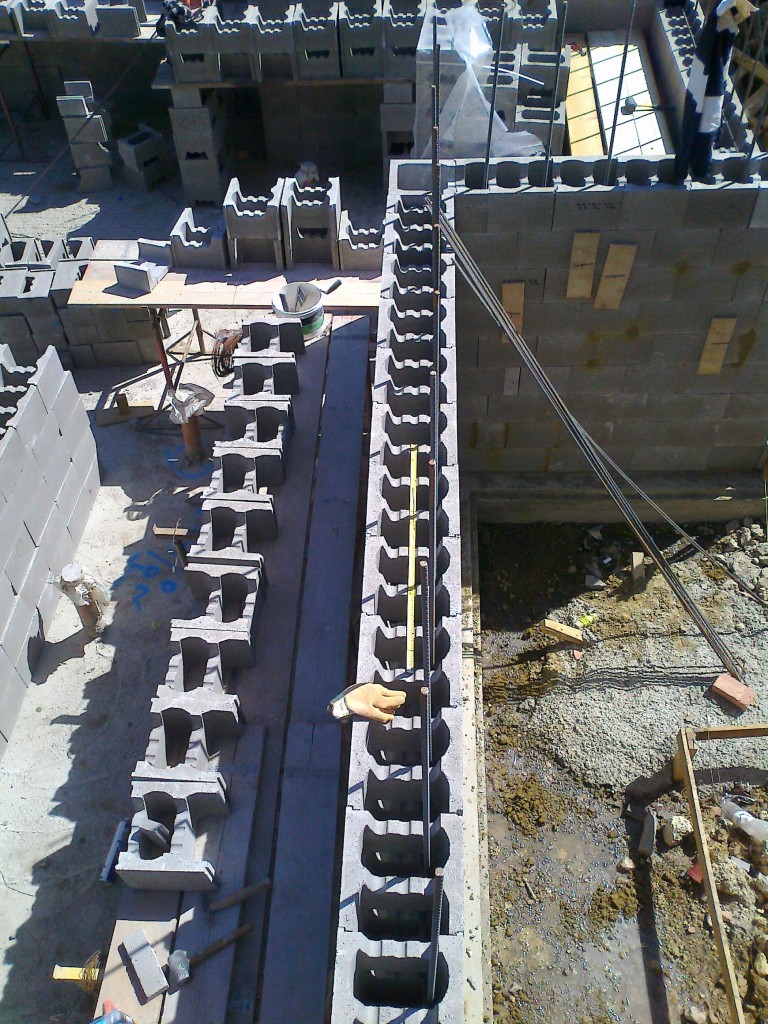 Stepoc Block New Build Basement Hertfordshire