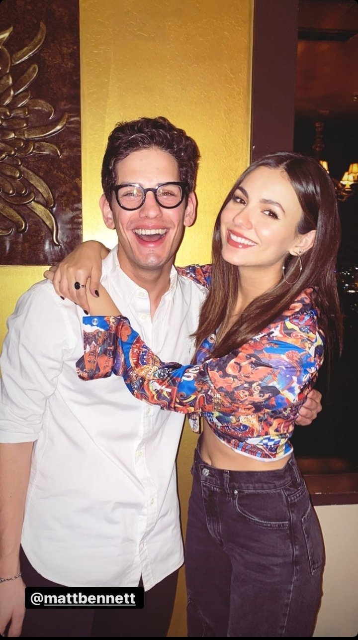 Victoria Justice Celebrates Matt 30th Birthday BeautifulBallad