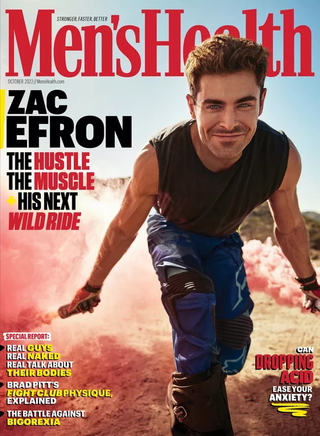 Zac Efron Covers Men’s Health Magazine BeautifulBallad