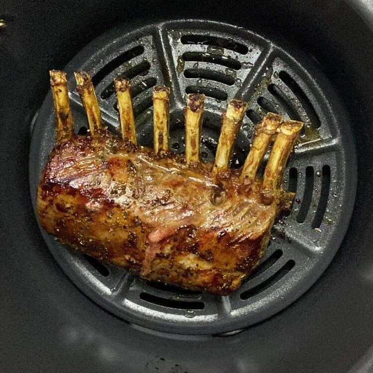 Lamb Rack Recipe Air Fried to Perfection Beautiful Voyager Kitchen