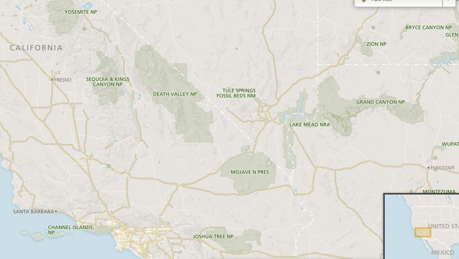 Mojave Desert Facts, Map & Information, California Travel Guide