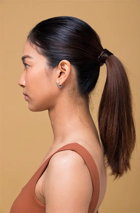 Hair Style Ponytail Woman Photos