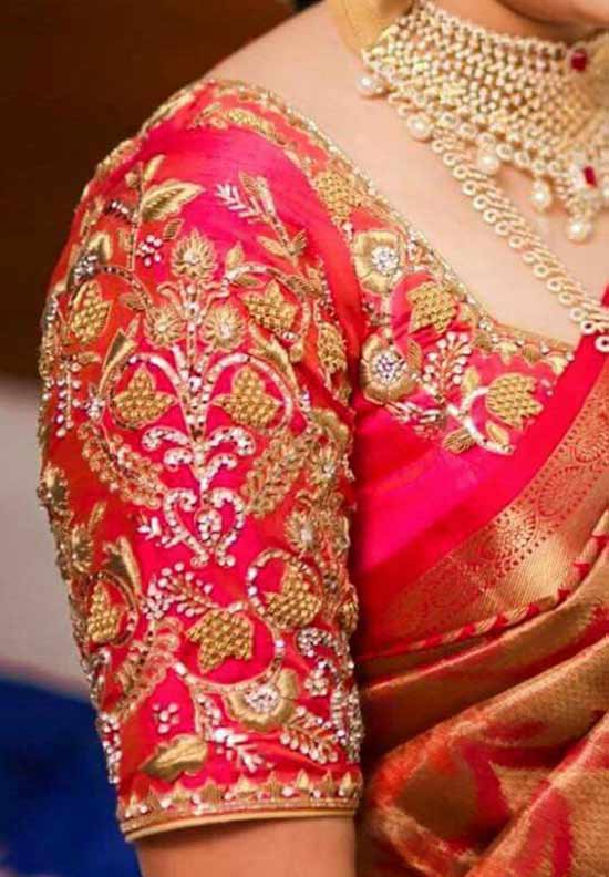 20 Maggam Work Designs For Blouses To Inspire You