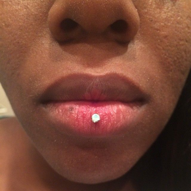 The Inverted Labret Piercing A Unique Lower Lip Piercing