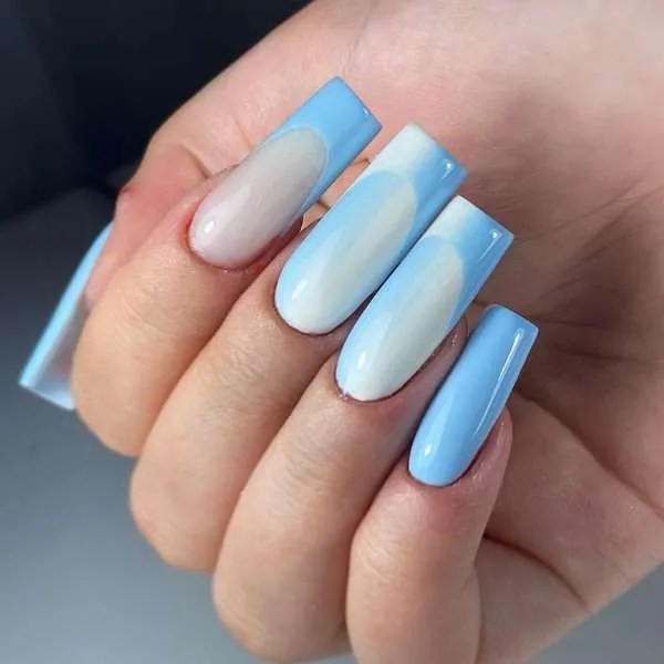 33 Ways Baby Blue Nails Will Make Your Manicure Next Level BeautyStack