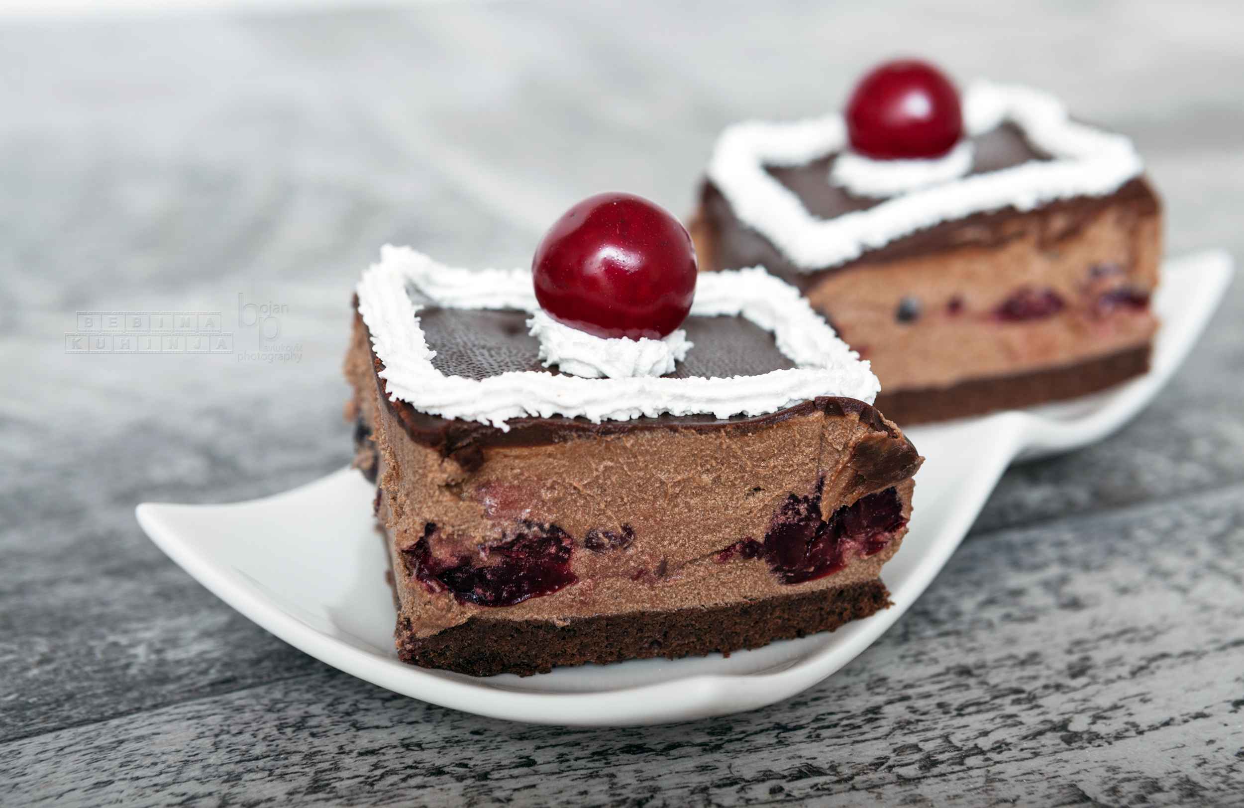 Lud Lab Čokoladna torta sa višnjama Bebina kuhinja