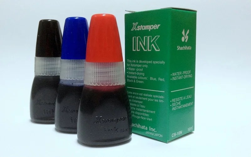 BÉ BÌNHMực cho dấu Xstamper vX Shachihata Ink, CS10N
